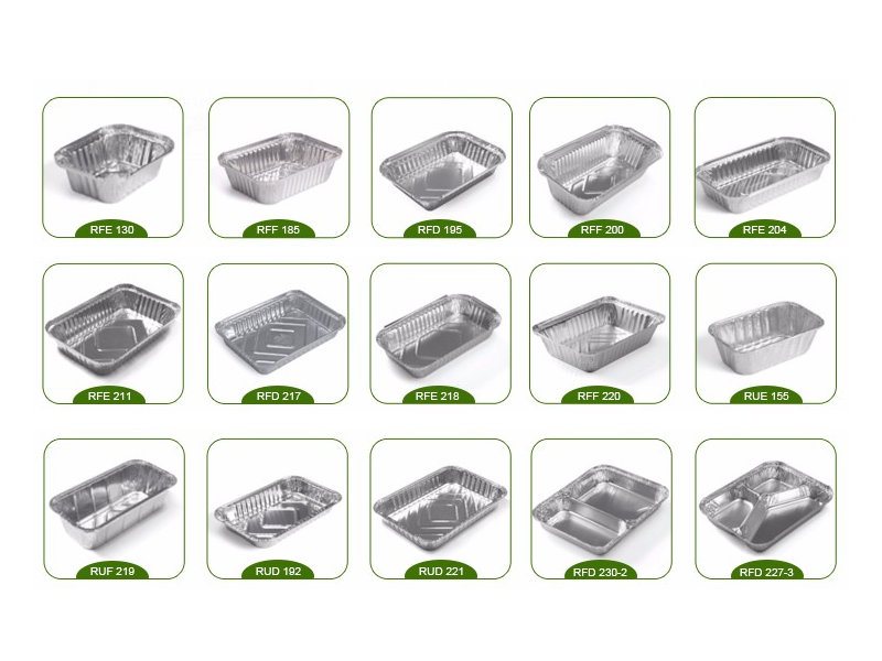 aluminium food container 