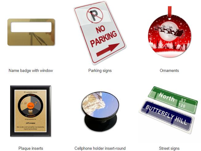 aluminum for sublimation