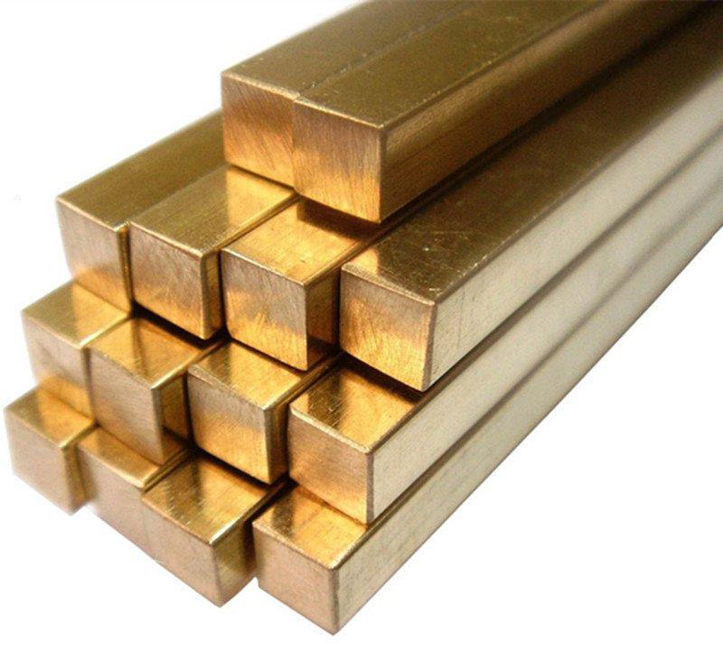 Square brass bar