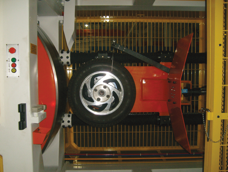 Car Wheel Radial Fatigue Test Machine