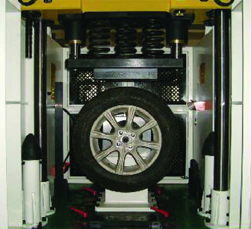 30&deg;-90&deg; Car Wheel Impact Test Machine